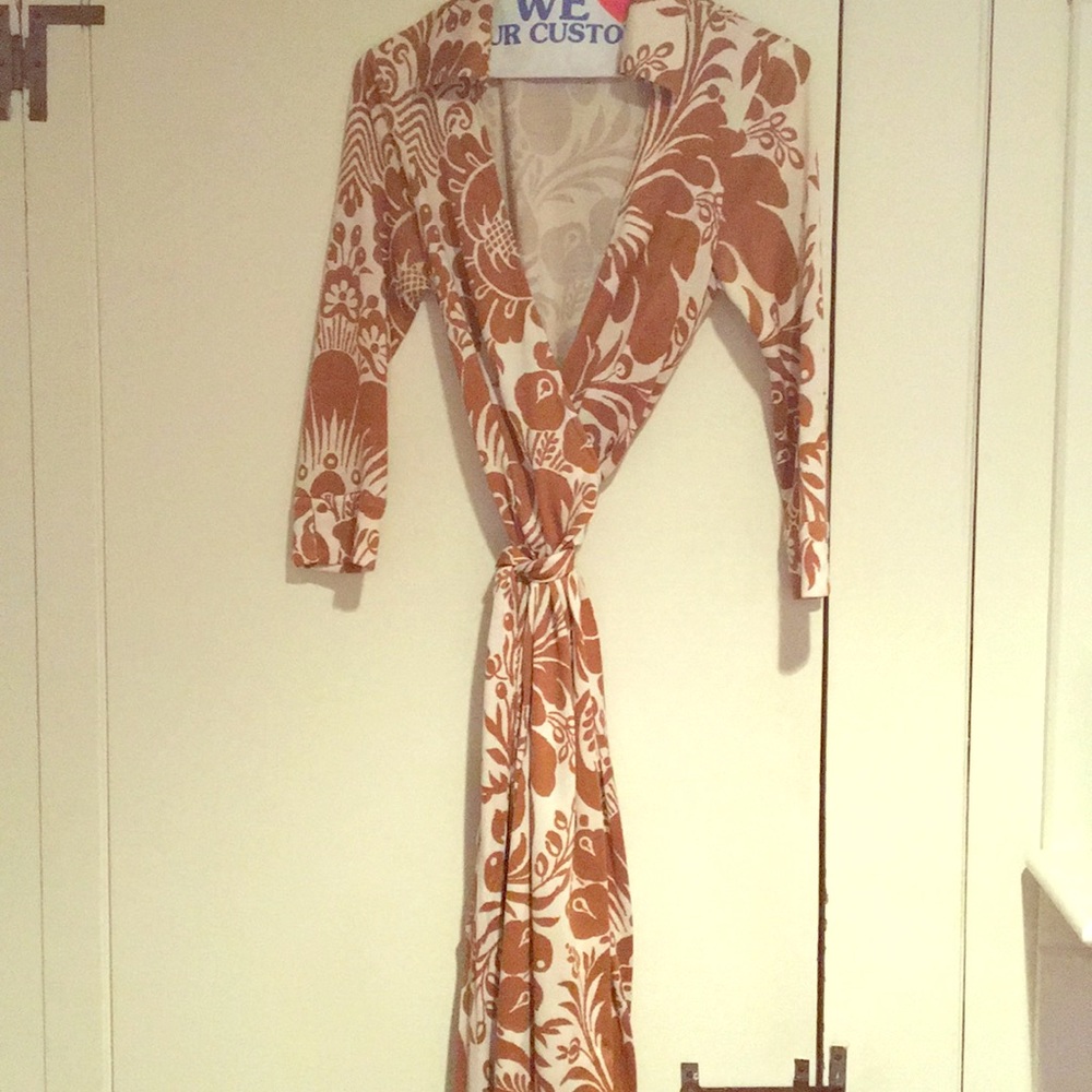 Classic DVF wrap dress
